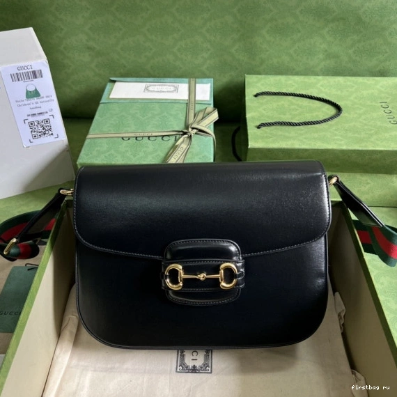 1955 bag patchwork shoulder Gucci Horsebit 0723